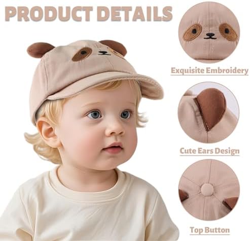 OMUKY Cotton Toddler Baseball Hat