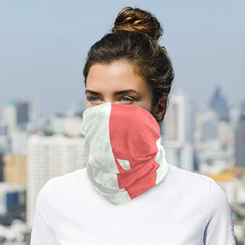 My Little Nest Multi-Use Novelty Bandana Headband in Red White