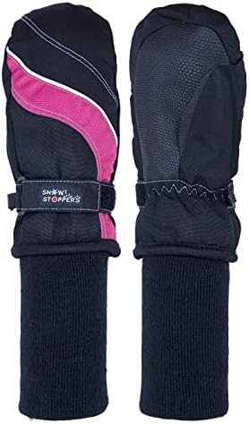 SnowStoppers Kids Waterproof Ski Snowboard Winter Mittens
