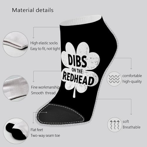 Cute St Patricks Day Socks for Men