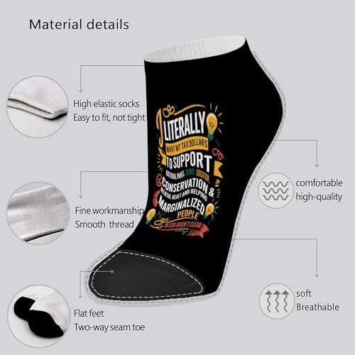 Generic Funny Ankle Socks for Men and Boys
