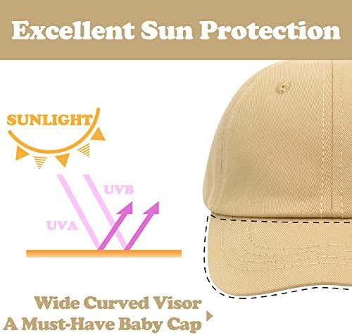 Adjustable Toddler Baseball Hat for Sun Protection