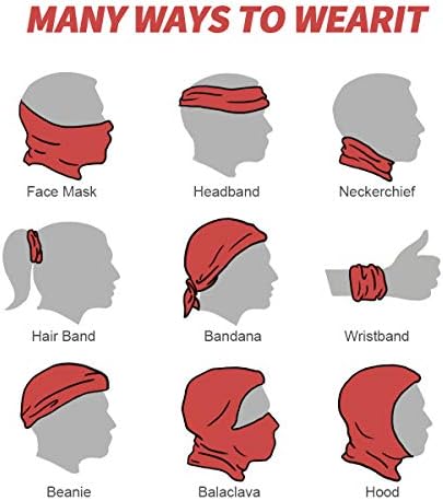 UV Protection Face Mask Novelty Bandana