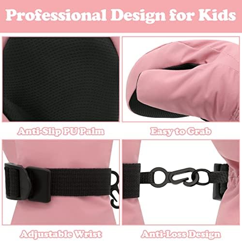 Sarfel waterproof winter mittens for toddlers