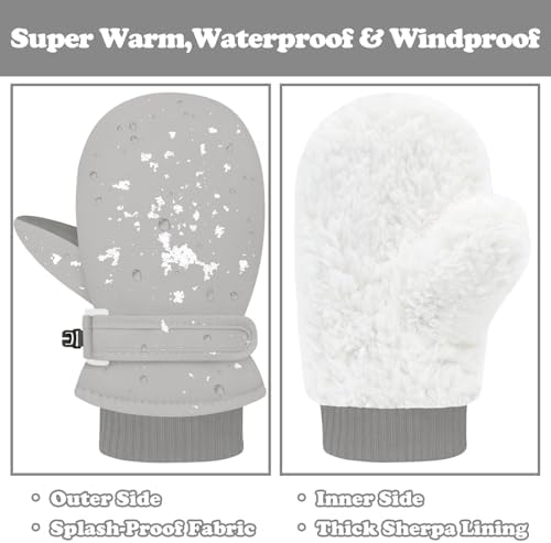 Anti-Loss Toddler Winter Gloves
