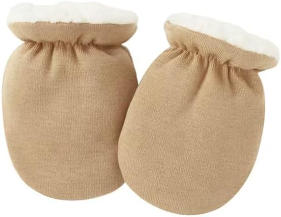 Perfect Winter gift - Soft Warm Baby Mittens for Newborns Kids