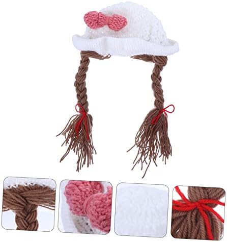 Braided Knitted Cap for Boys and Girls