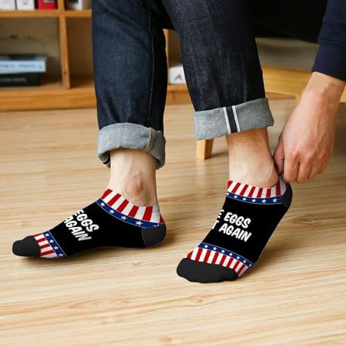 Make Eggs Great Again Low Cut Socks