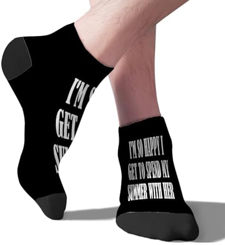 Funny Stylish Mens Socks with Cool Sayings
