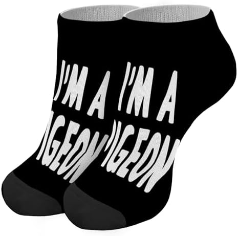 Im A Pigeon Boys Crew Socks No Show Socks