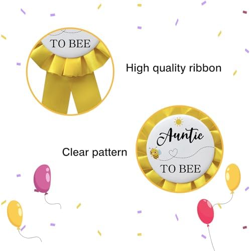 WOWOPA Bee and To Bee Button Pin