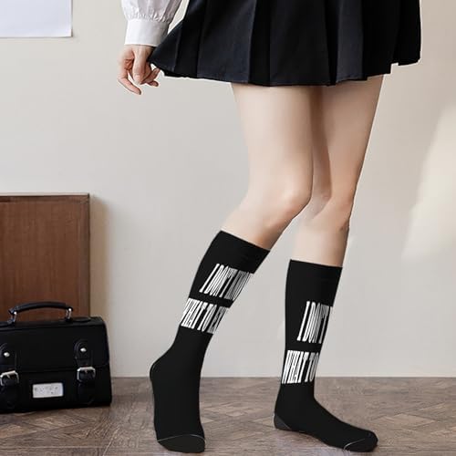 Mens Knee Socks Unisex Novelty Socks for Men and Women