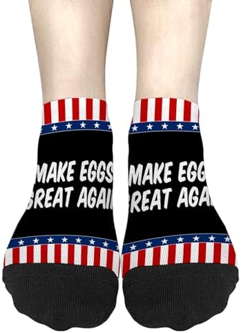 Make Eggs Great Again Low Cut Socks
