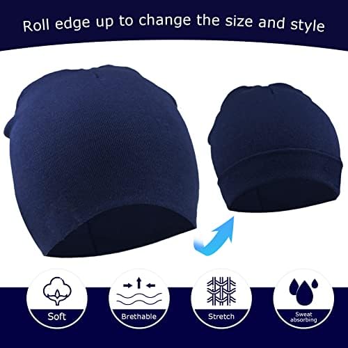 DRESHOW BQUBO 4-Piece Baby Beanie Set - Soft and Warm for Babies