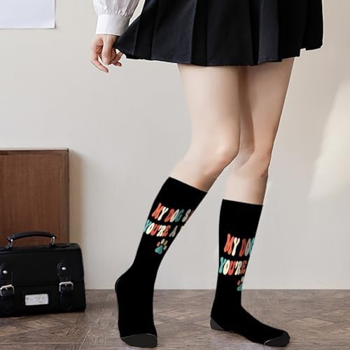My Dogs Said Youre A Hoe Hilarious Knee Length Socks for Men