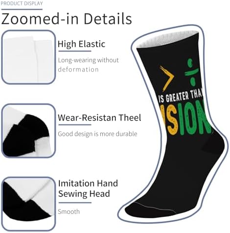 Equalitys Is Greater Than Division Math Black History Socks