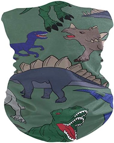 My Little Nest Unisex Balaclava Face Mask Novelty Bandana with Dino Dust Design