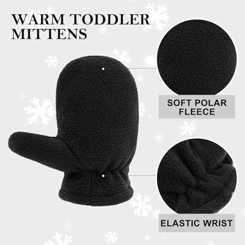 RAOEXI Baby Winter Mittens with Fleece