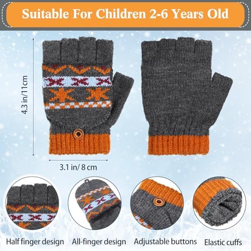 Winter Kids Gloves for Toddlers 2-6