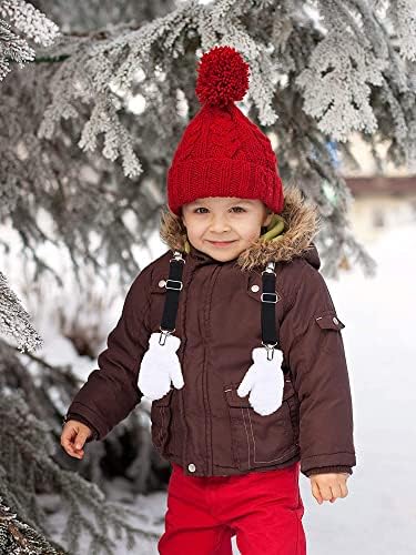 Geyoga 6 Pairs Toddler Winter Mittens