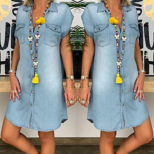 Chambray Denim Dress 2025