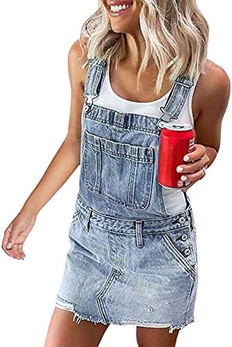 Sfascumop Denim Dress Women