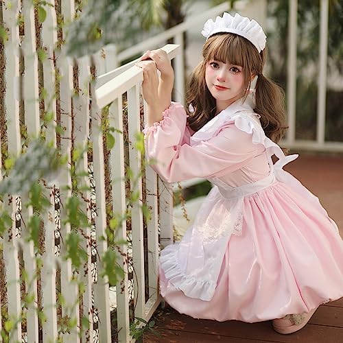 French Maid Apron Dress for Women - Anime Lolita Fancy Costume