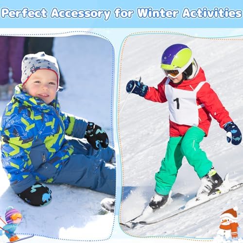 Stay Warm Dry and Safe with Olreco Toddler Mittens