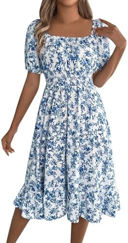 Floral Ruffle Dress