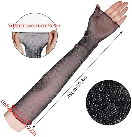Cooling Mesh UV Protection Gloves for Women