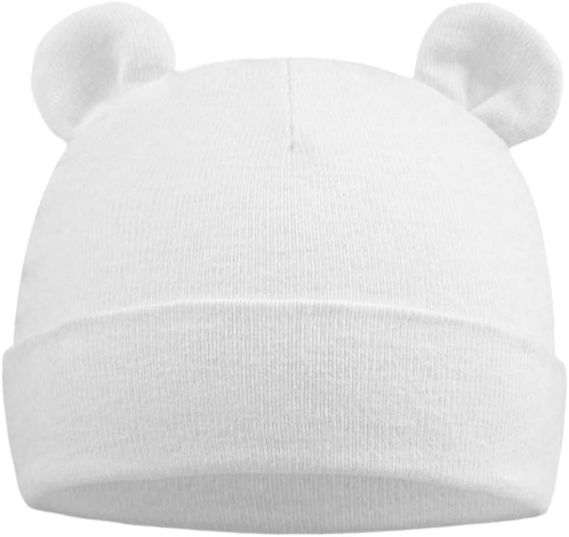 PESAAT Newborn Baby Hat - Soft Stretchy