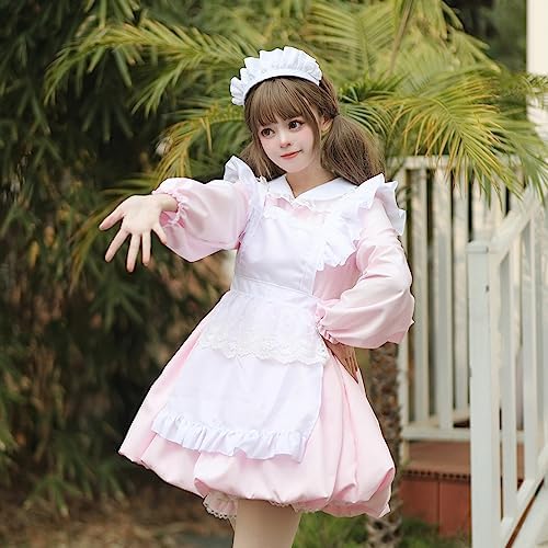 French Maid Apron Dress for Women - Anime Lolita Fancy Costume