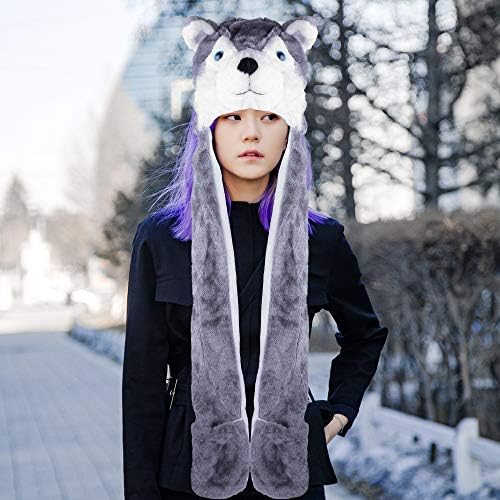 Super Z Outlet cute plush winter hedgehog hat