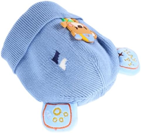 Cute Bear Knitted Hat for Boys Autumn Winter