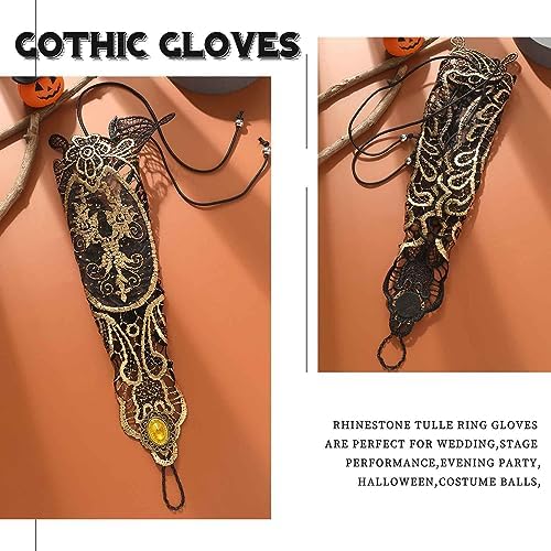 Steampunk Gothic Gloves for Women
