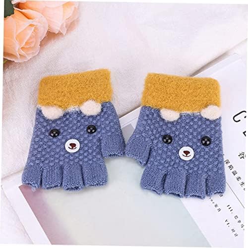 PartyKindom 4 Pairs Camo Gloves for Boys