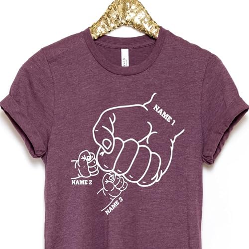 Personalized Dads Day T-Shirt Gift