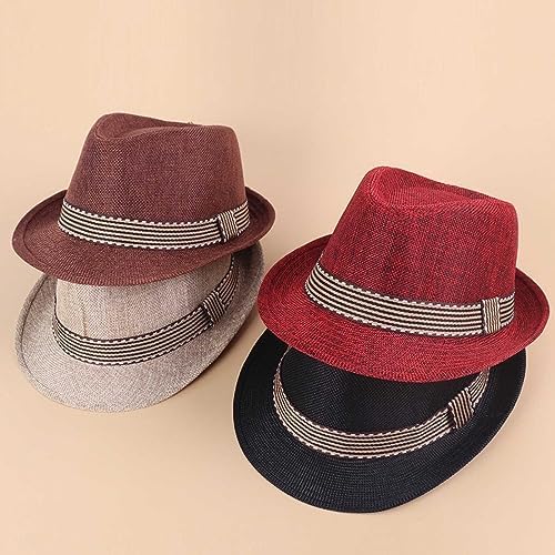 Stylish Cowboy Beach Straw Hat for Kids
