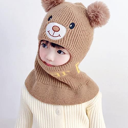 Winter Knitted Hats Scarf Set for Kids