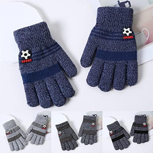 thick cashmere gloves for kids warm comfortable fit