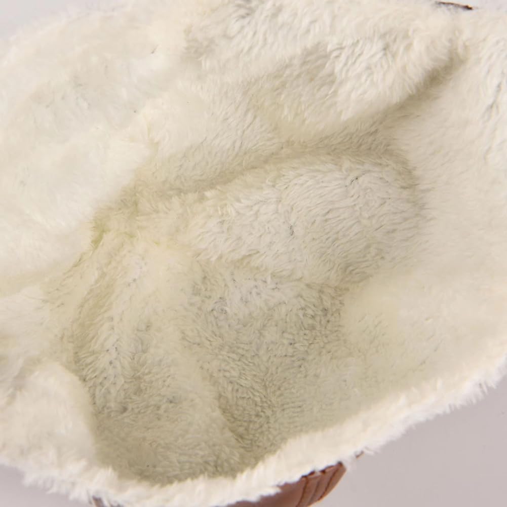 UUYYEO Kids Pilot Hat with Earflaps - Warm Winter Cap for Boys Girls