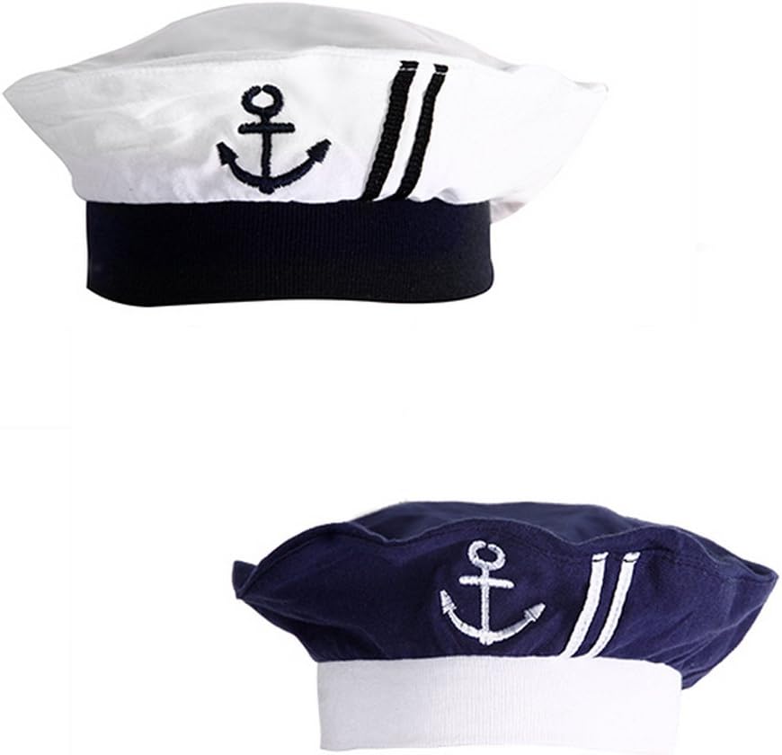 Nautical Sailor Kids Infant Boys Anchor Hat