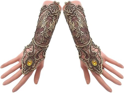 Steampunk Gothic Gloves for Women