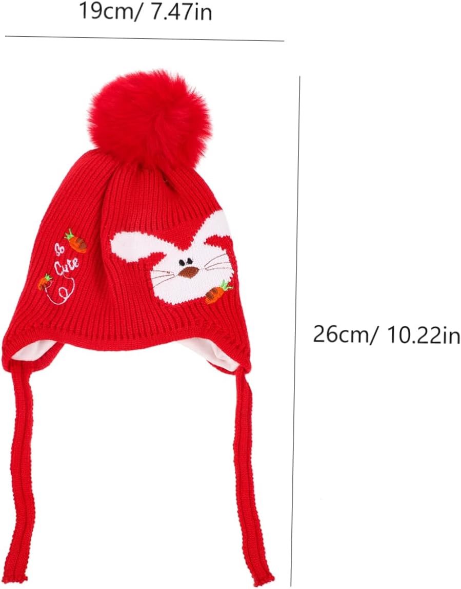 Christmas Knitted Beanie for Babies - Soft Warm and Stretchy