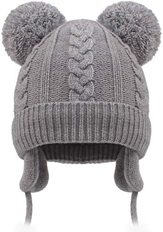 Winter Warm Skull Cap for Kids