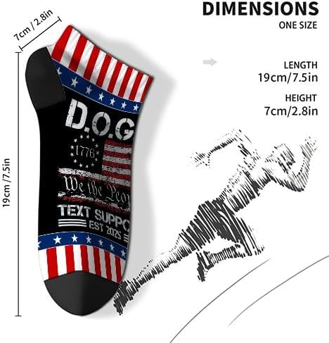 American Techs DOGE Mens Socks Funny comfy for boys