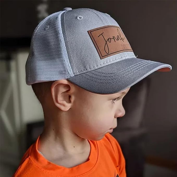 BOELRY Custom Adjustable Toddler Baseball Cap for Boys