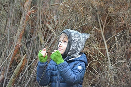 Snug into the Merino - Kids Balaclava Scarf for Winter