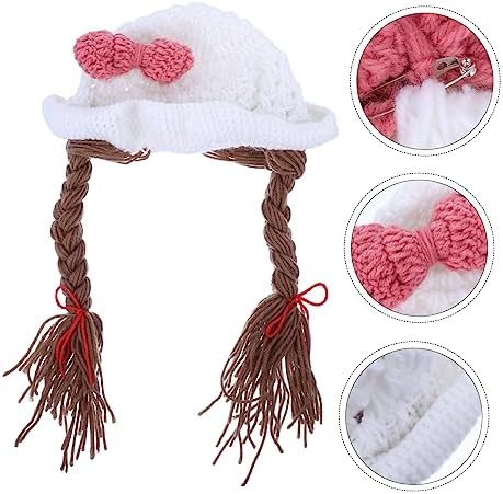 Warm Comfy Newborn Baby Hats Boys Girls Knitting Cap Bowknot Style