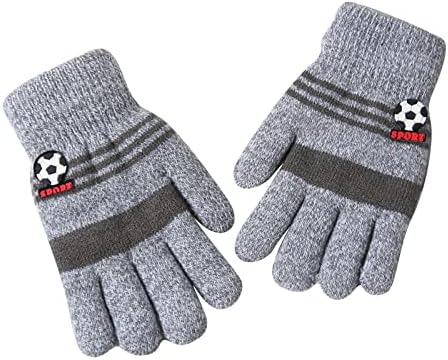 thick cashmere gloves for kids warm comfortable fit